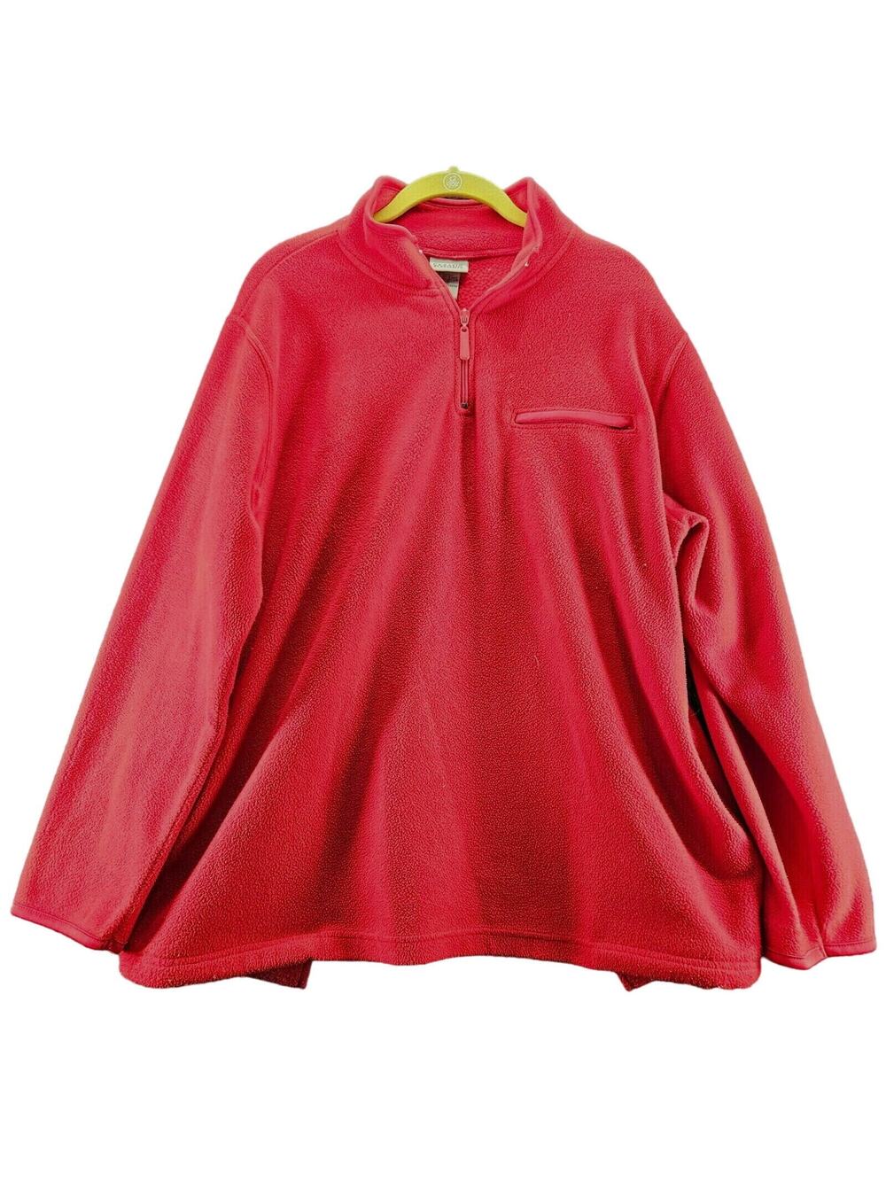 Classic Elements Womens Pullover Sweater Red Size Large 100% Polyester Long Sle